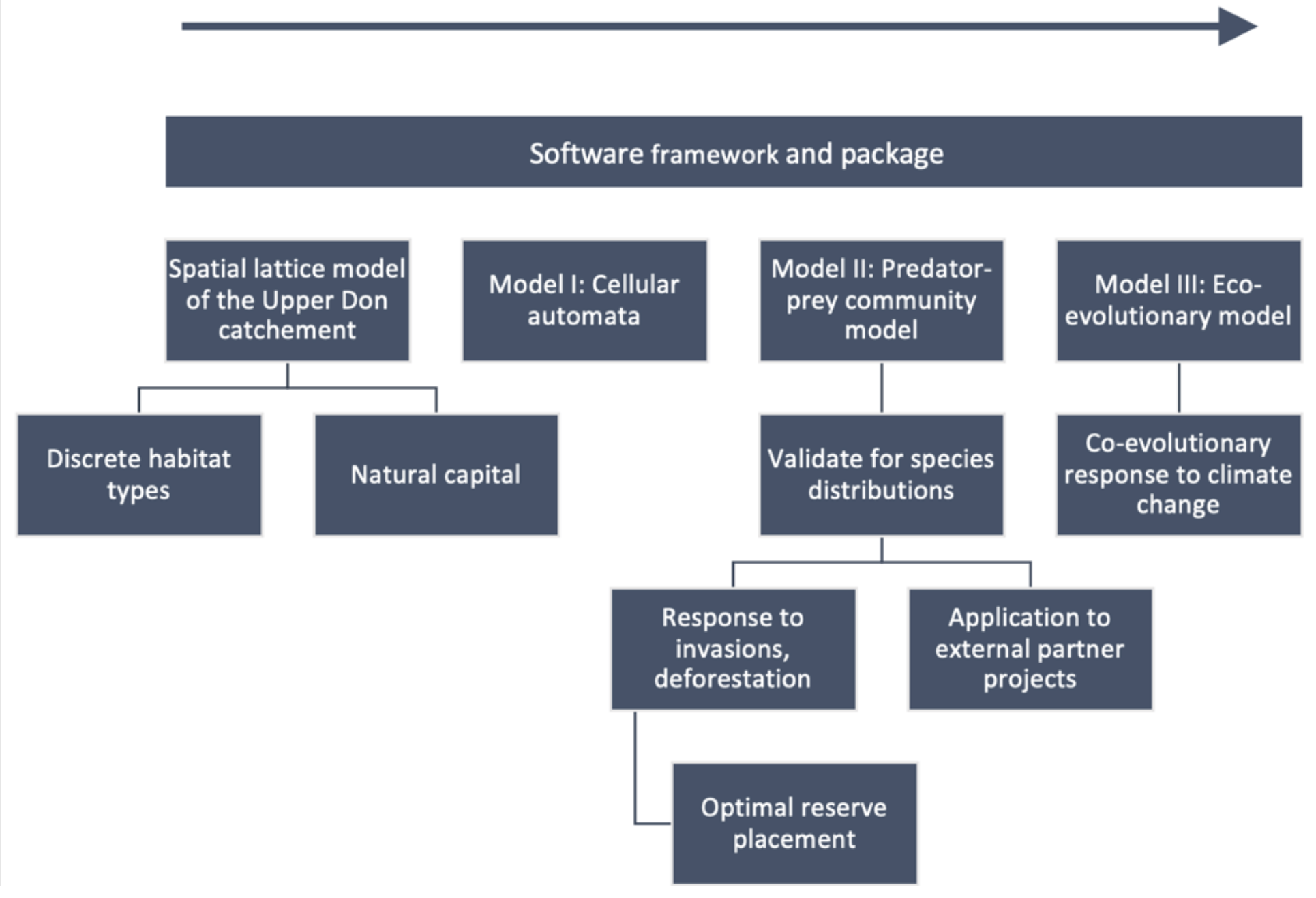 ecological modelling project flowchart